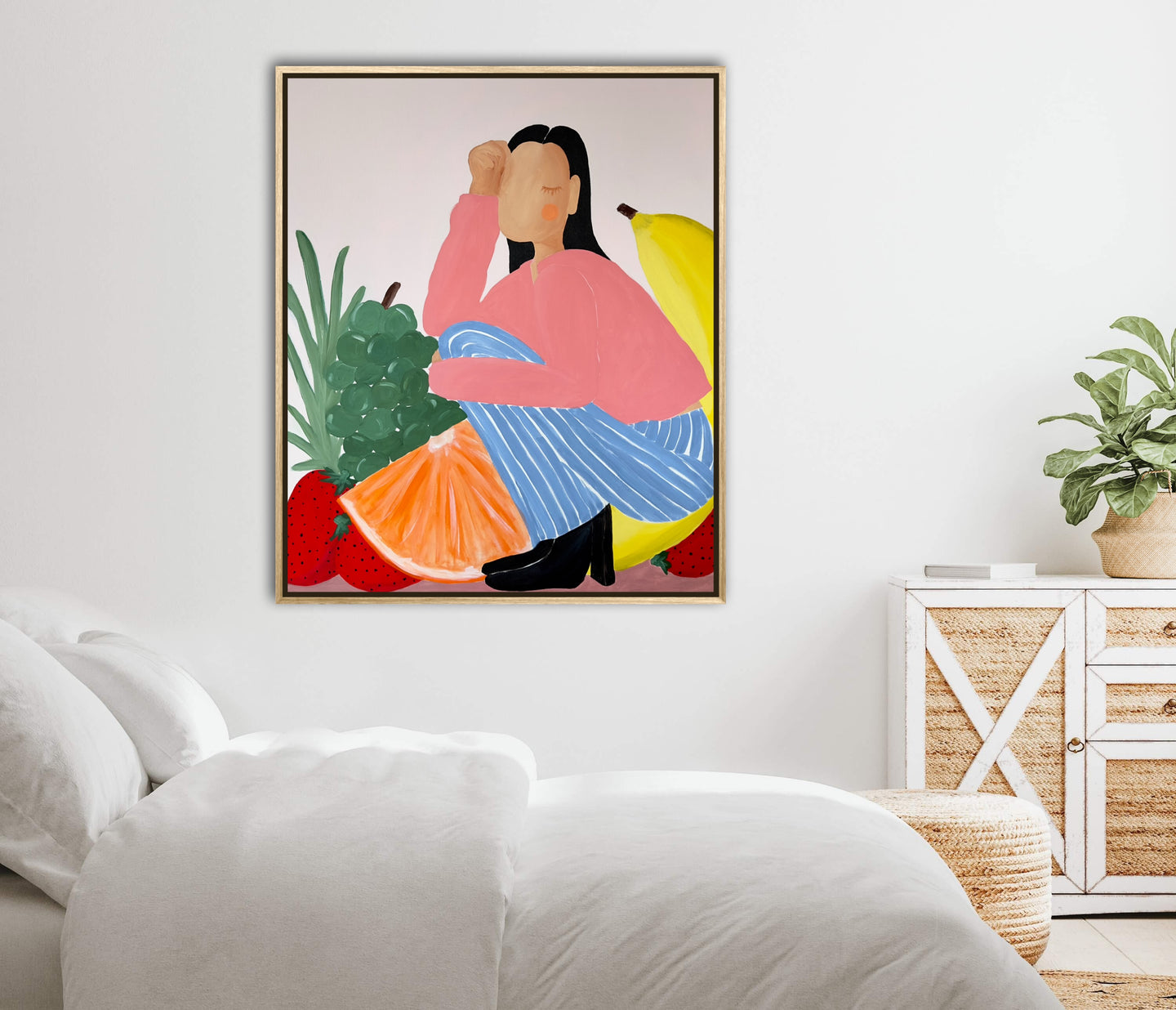 SOLD„Fruiti Baby“Studenten Kunstmarkt